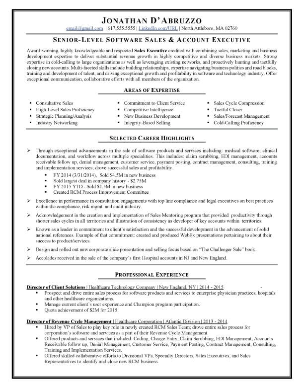 Jon's resume before TopResume